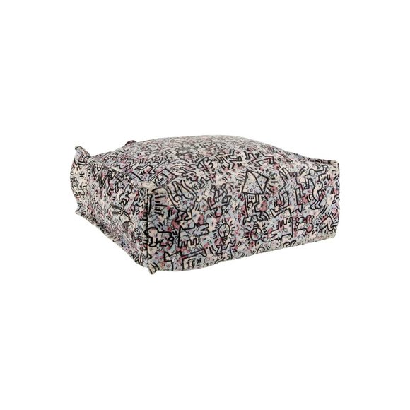 SOLD Coach X Keith Haring 2017 Collab Printed on Baby Blue Canvas Tote Bag 28651 - Picture 3 of 10